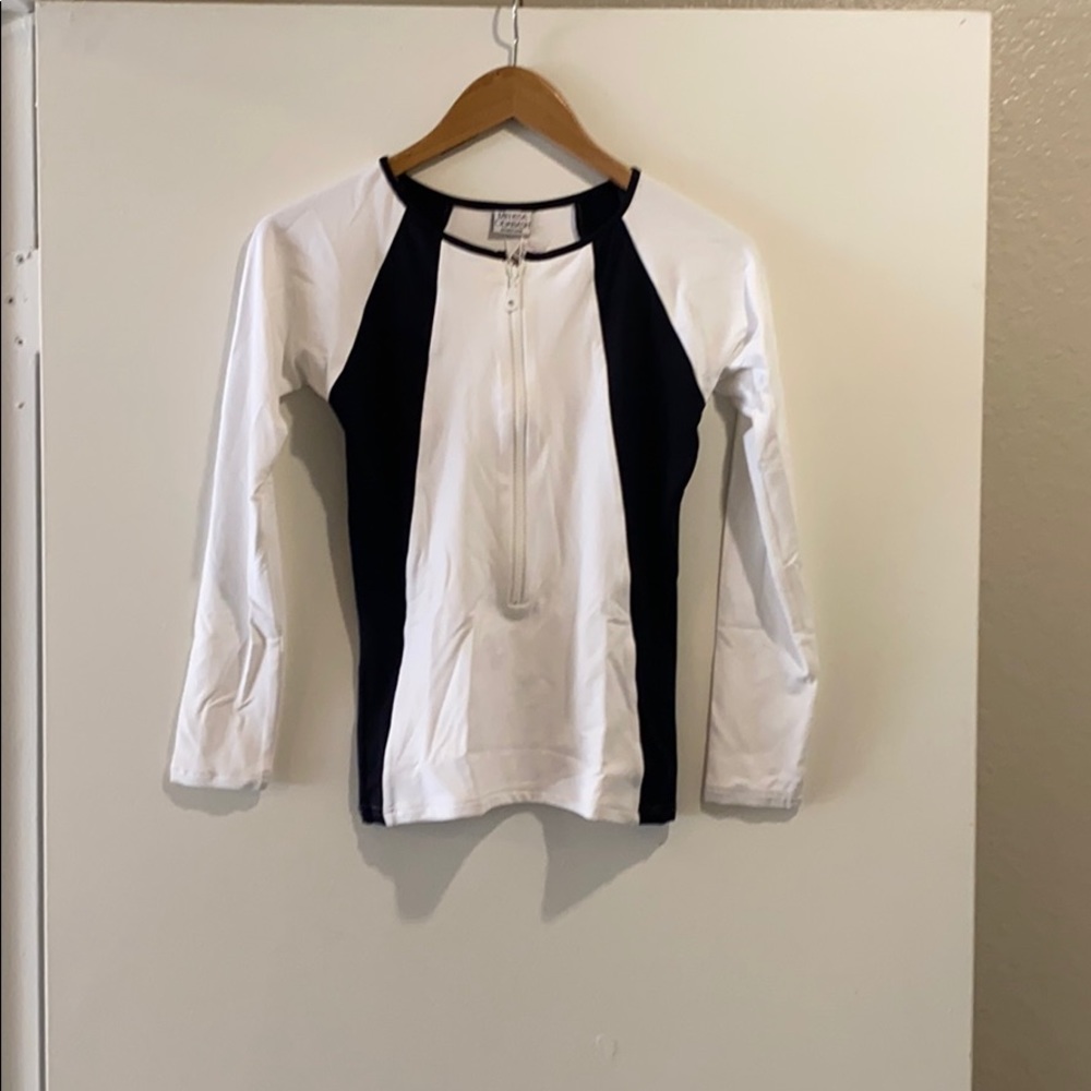 Melissa Odabash Bondi Top (rash guard) size 6